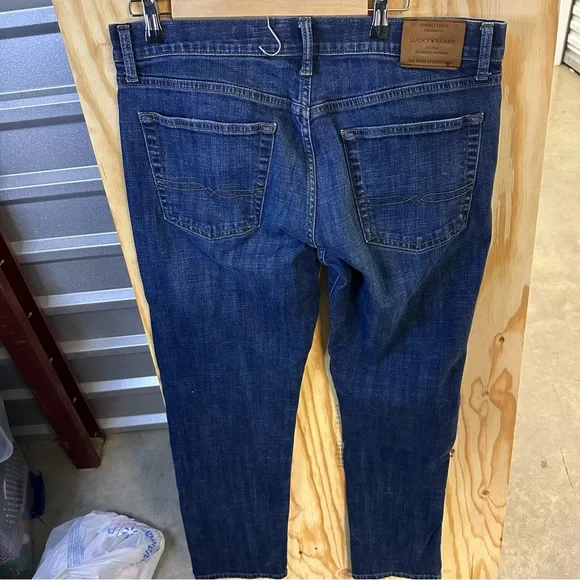 Lucky Brand Dark Blue Straight Jeans - Picture 3 of 8